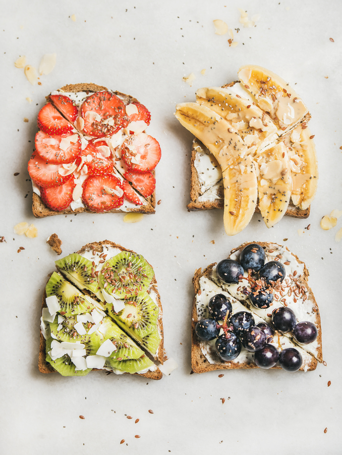 4 Healthy Breakfast Toast Ideas
